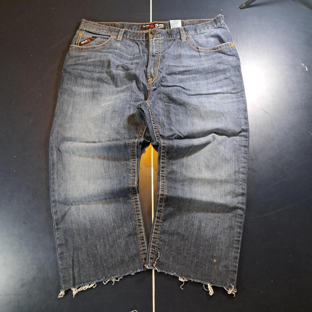 Ariat Men's Navy and Blue Jeans